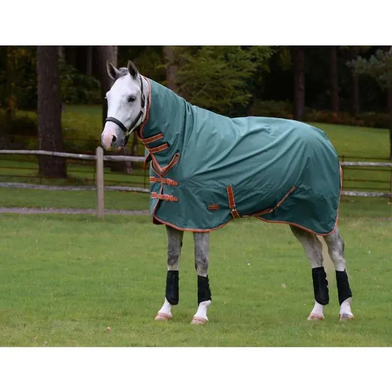 WeatherBeeta Lite Plus ComFiTec Tyro Combo Neck in Green/Burnt Orange/White