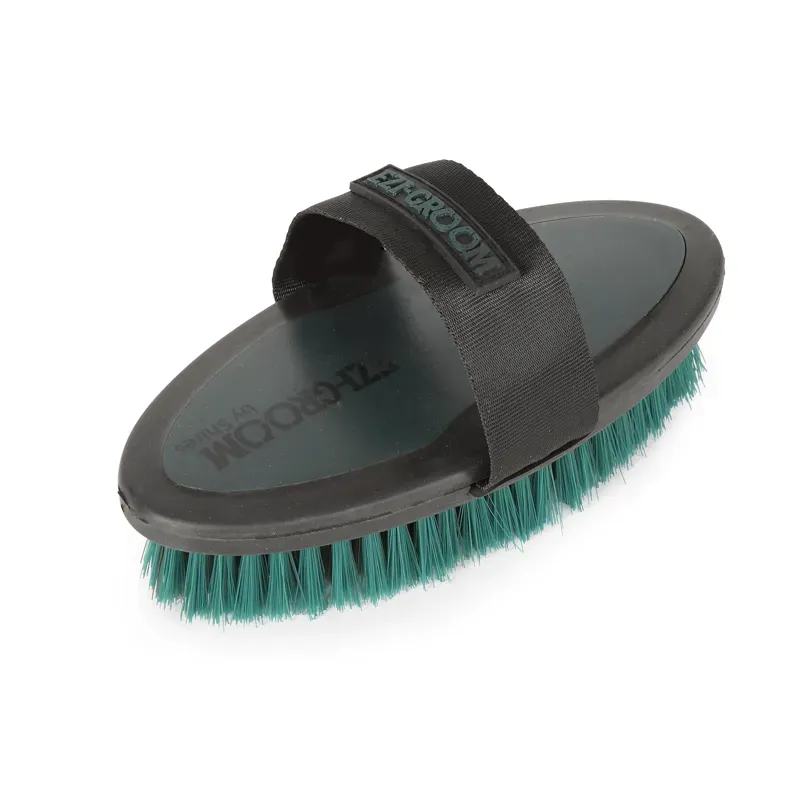 EZI-GROOM Grip Body Brush FOREST Small