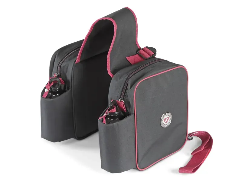 Aubrion Saddle Panniers in Charcoal