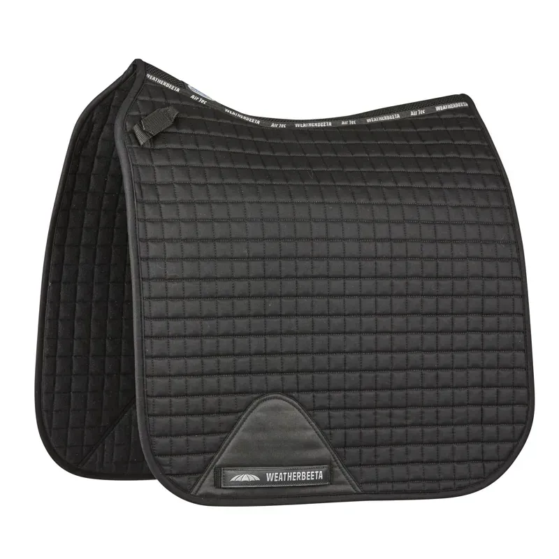 WeatherBeeta Prime Dressage Saddle Pad in Black