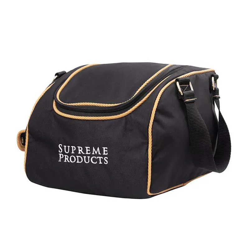 Supreme Products One Size Pro Groom Riding Hat Bag in Black/Gold
