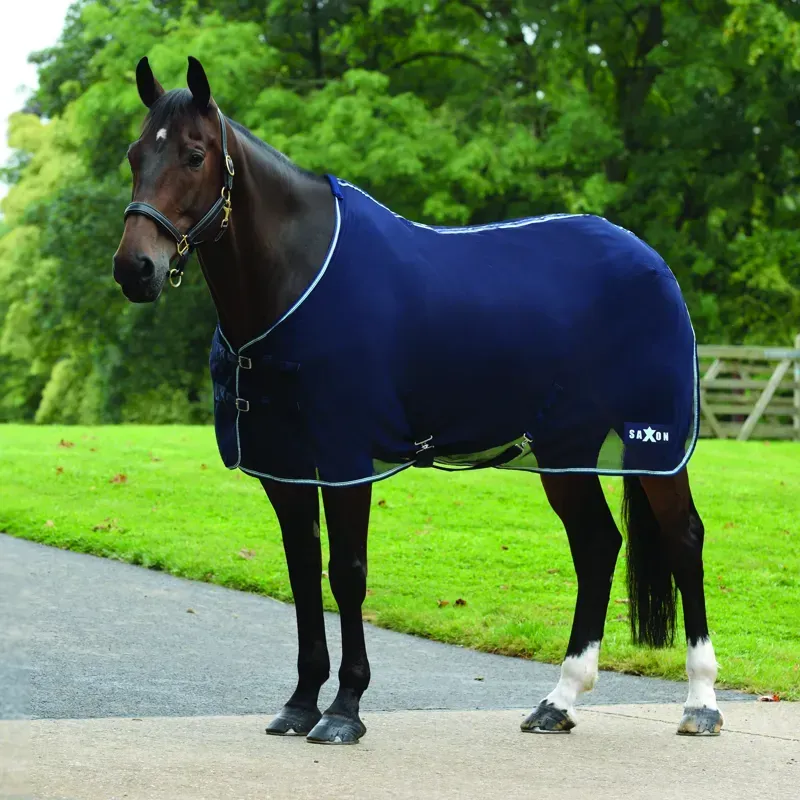 Saxon Element Standard Neck Net Cooler Rug in Navy/Blue