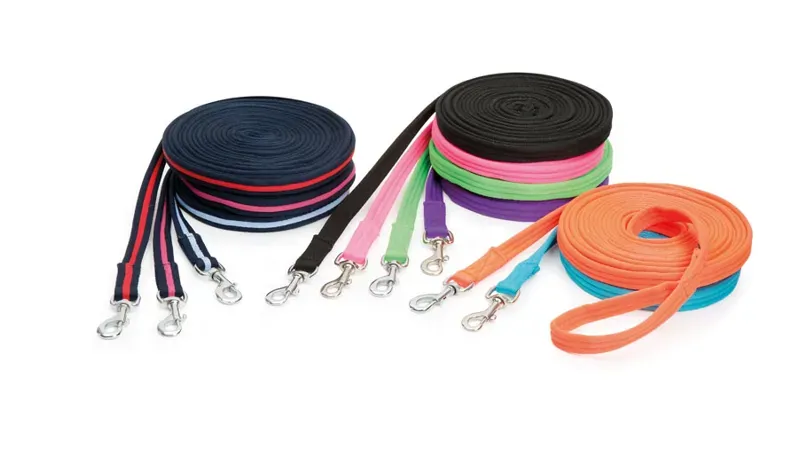 Shires ARMA Cushion Web Lunge Line In Forest 8m/26ft-1