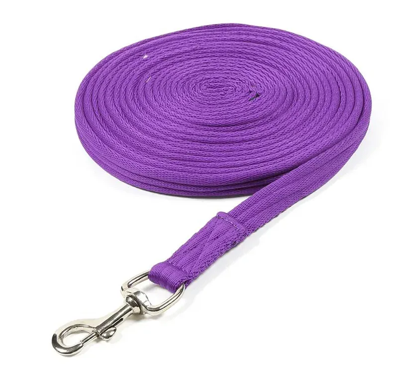 Shires ARMA Cushion Web Lunge Line In Purple 8m/26ft