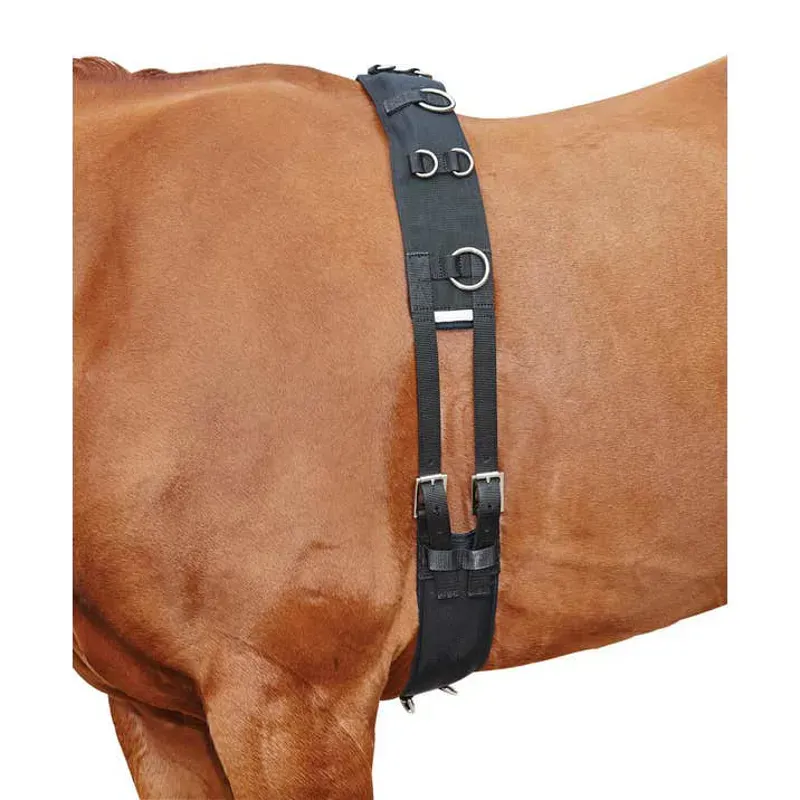 Kincade Lunge Roller With Fleece Padding in Black