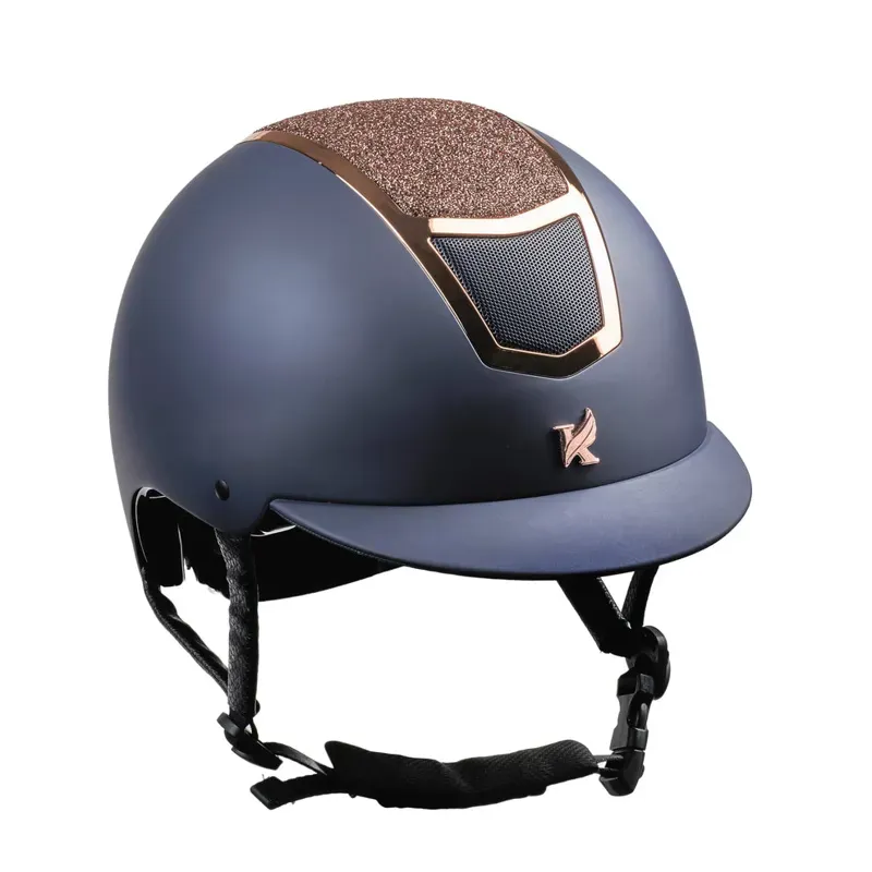 Karben Valentina Riding Hat Navy / Rose Gold