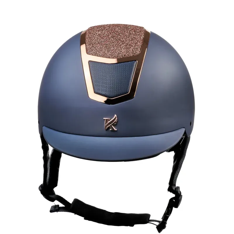 Karben Valentina Riding Hat Navy / Rose Gold-1
