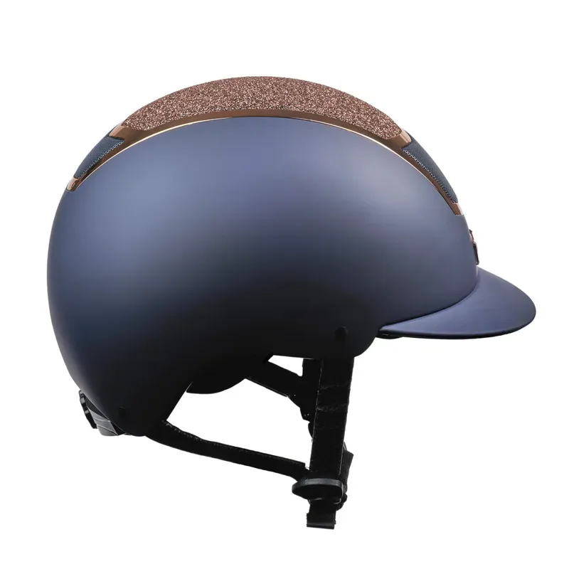 Karben Valentina Riding Hat Navy / Rose Gold-3