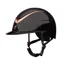 Karben Alina Ellipse Wide Peak Riding Hat Black/Rose Gold