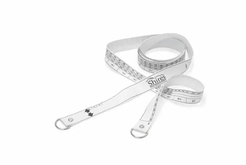 Shires One Size Horse And Pony Weighband In White