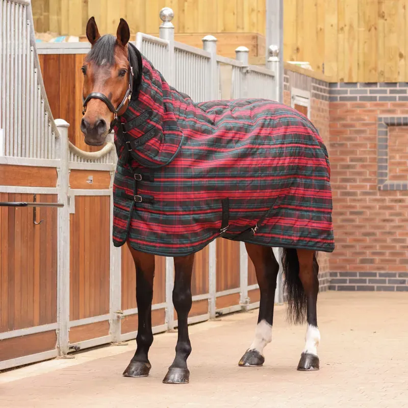Tempest Plus 200 Stable Combo Rug Red TARTan