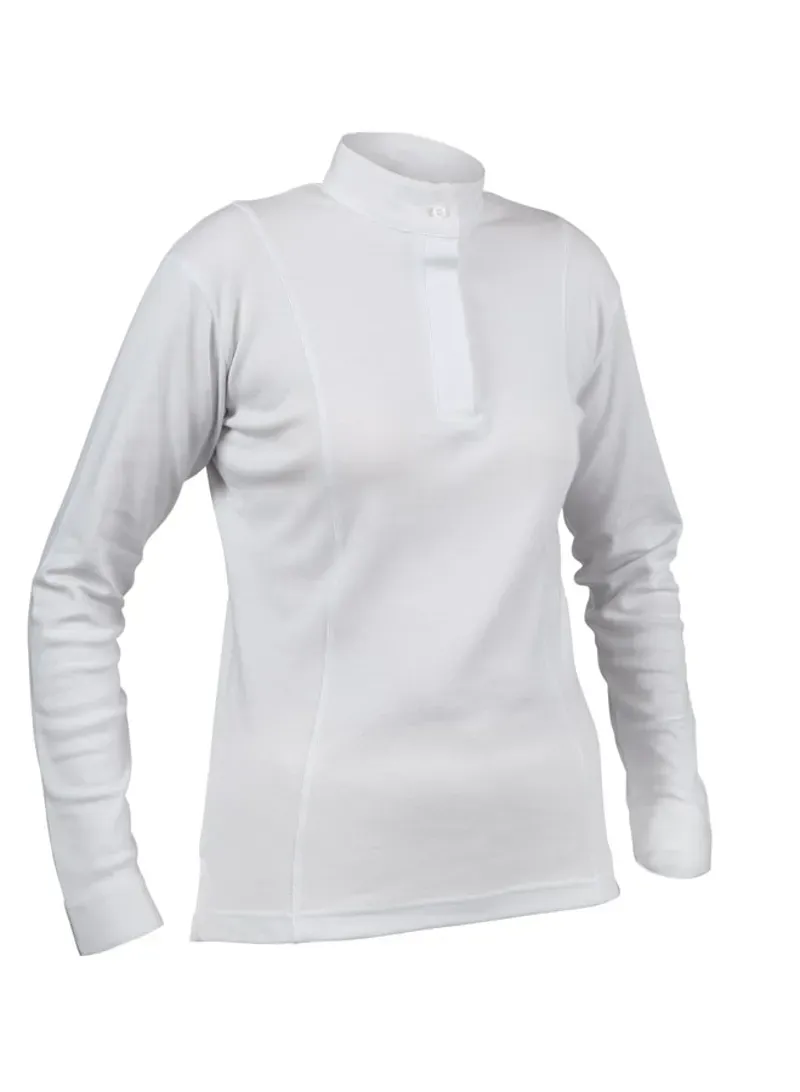 Shires Ladies Hunting Shirt In White