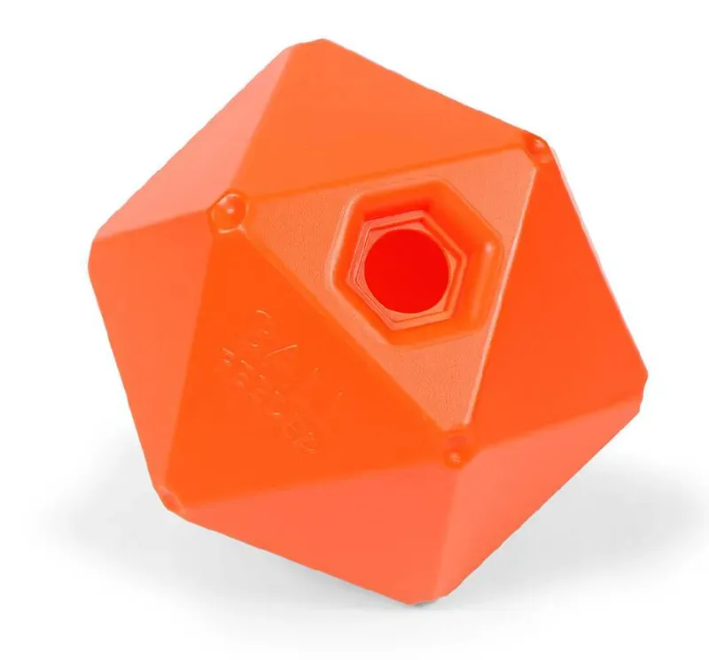 Shires 9 Inch Ball Feeder In Orange