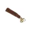 Aubrion One Size Tassel Keyring in Brown