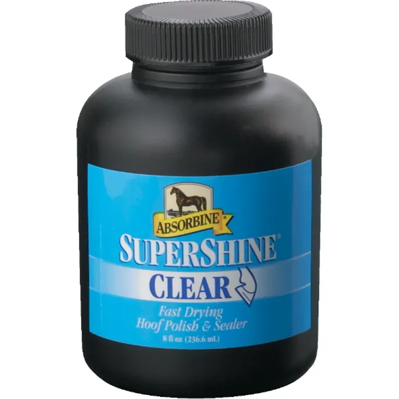 Absorbine SuperShine 237ml Hoof Polish in Clear