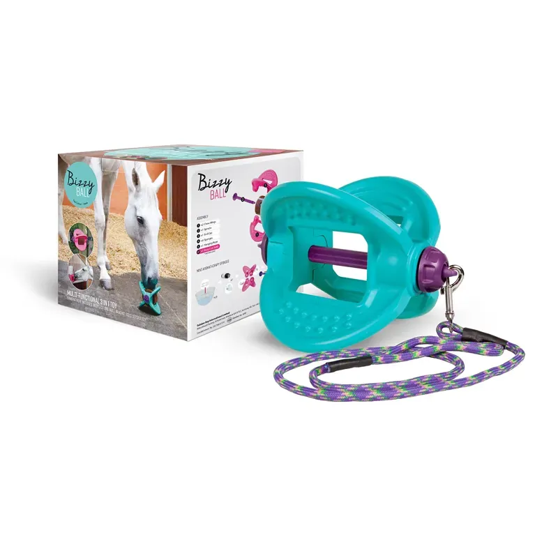 Bizzy Bites 3-in-1 Stable Toy in Aqua