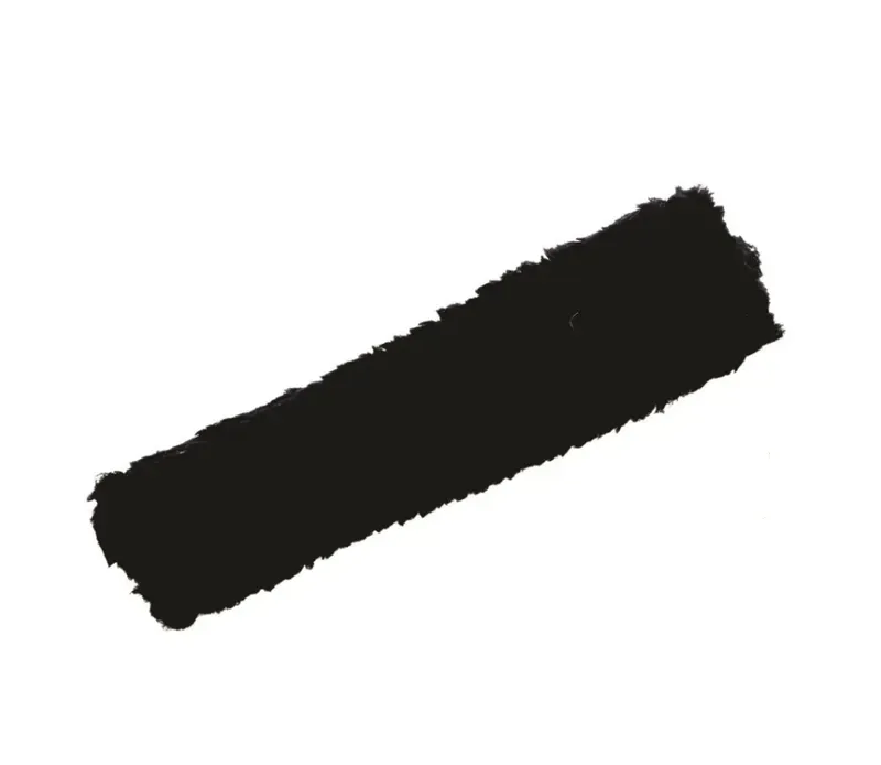 Hy Fur Fabric Nose Band Sleeve in Black