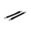 Shires Elastic Jodhpur Clips in Black