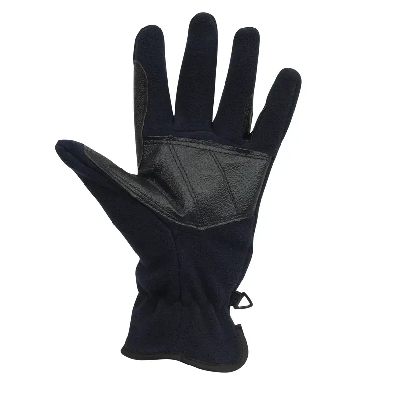 Dublin Polar Fleece Riding Gloves in Navy