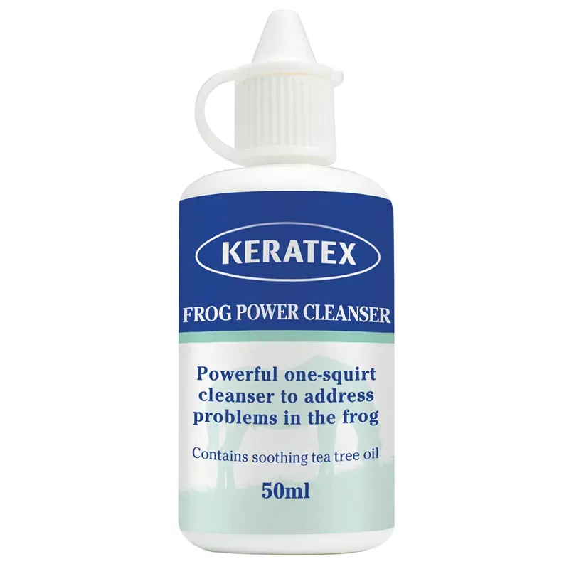 Keratex 50ml Frog Power Cleanser in White
