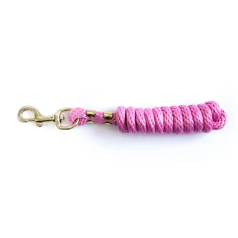 KM Elite 6ft Lead Rope in Baby Pink
