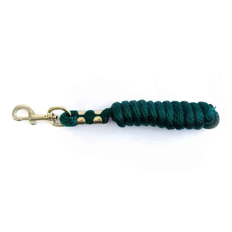 KM Elite 6ft Lead Rope in Hunter Green