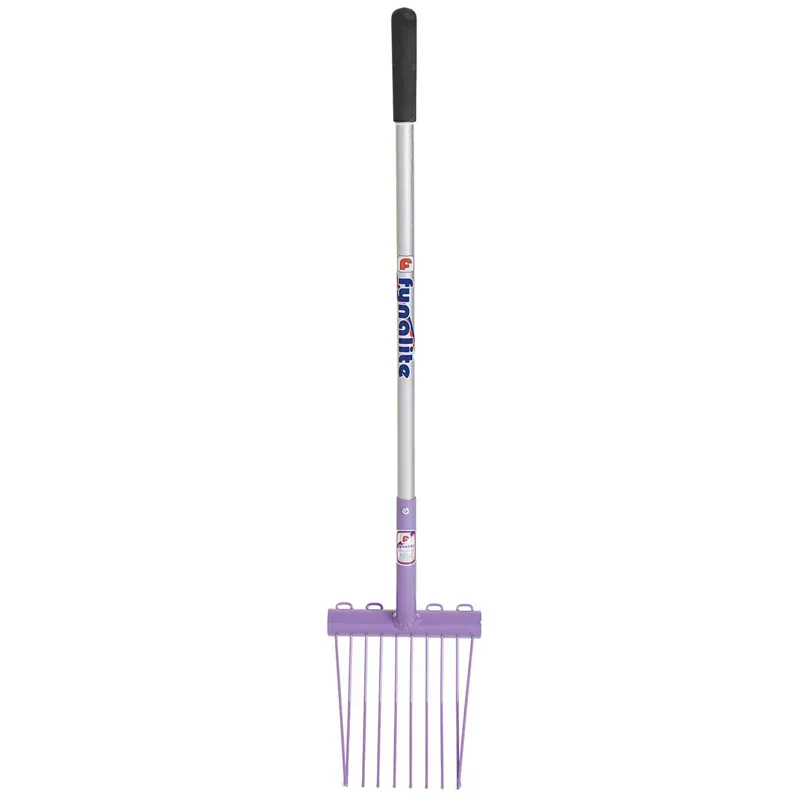 Fynalite Mini Mucka Childs Stable Fork in Purple