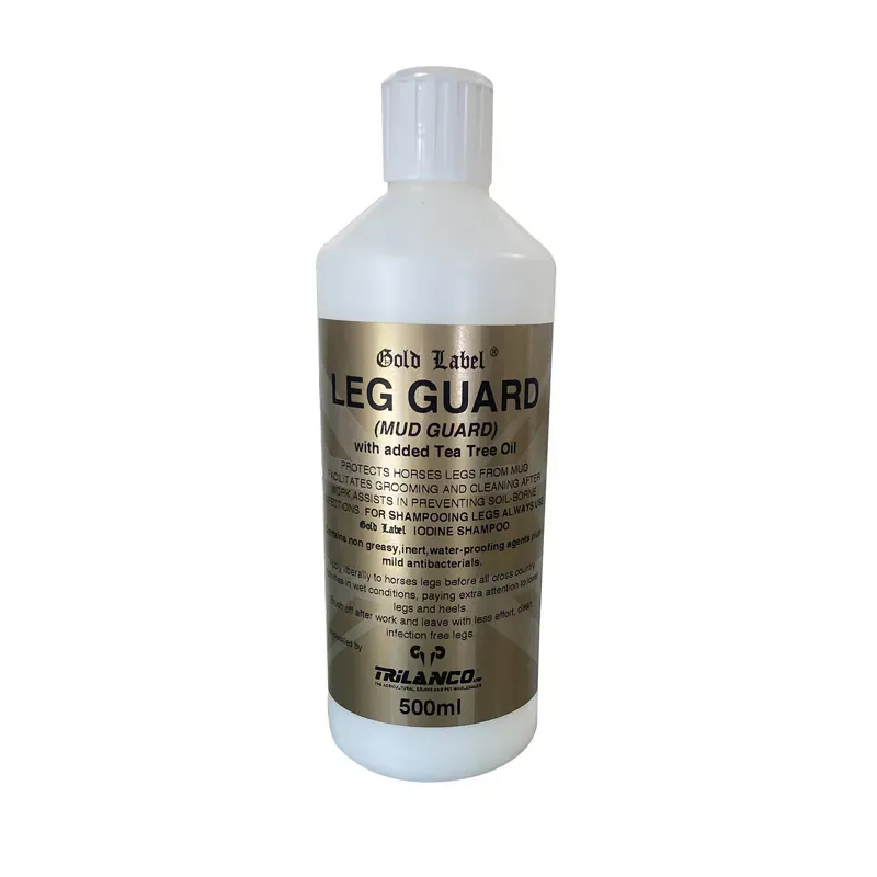 Gold Label 500ml Leg Guard in Gold