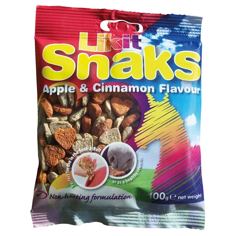 Likit 100g Apple And Cinnamon Snaks 
