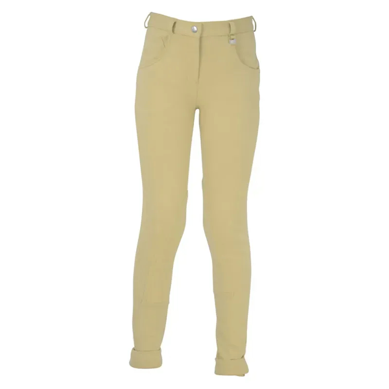 Hy Equestrian Burton Children's Jodhpurs in Beige