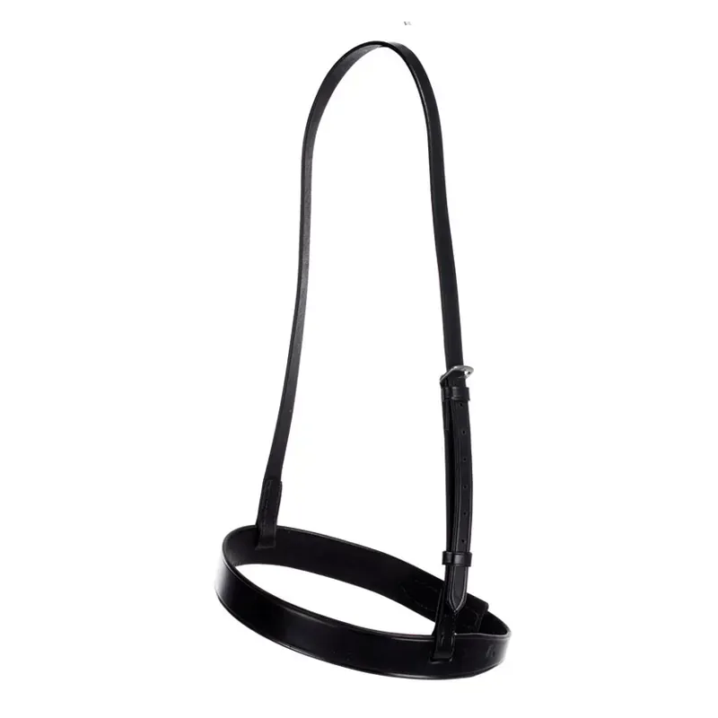 Hy Equestrian Plain Noseband in Black