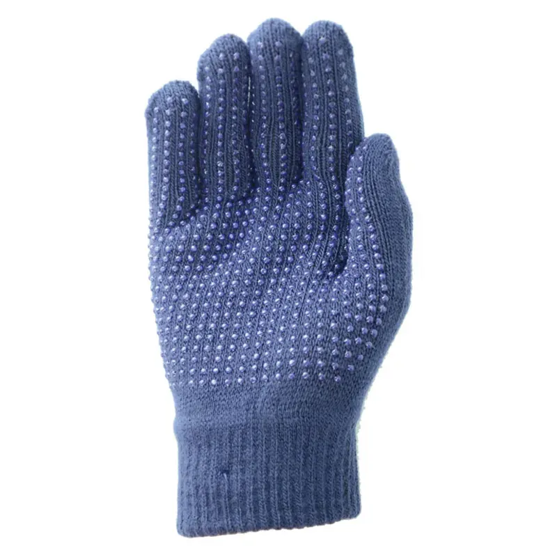 Hy Equestrian Magic Gloves in Navy Adults and Childs