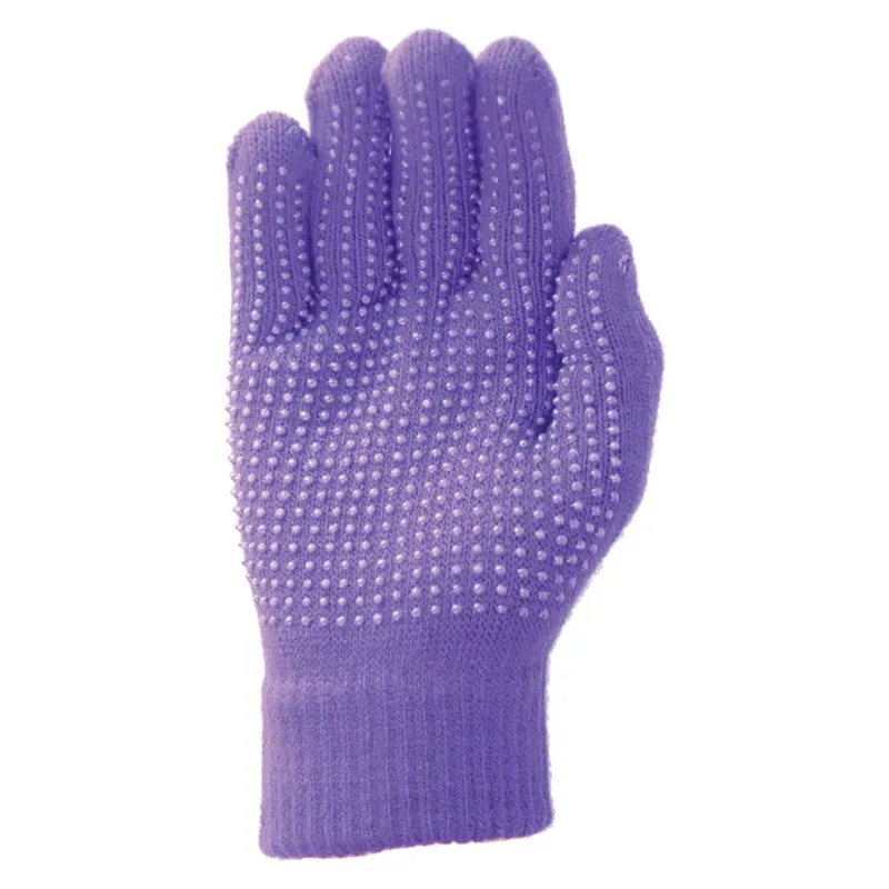 Hy Equestrian Magic Gloves in Purple Adults and Childs
