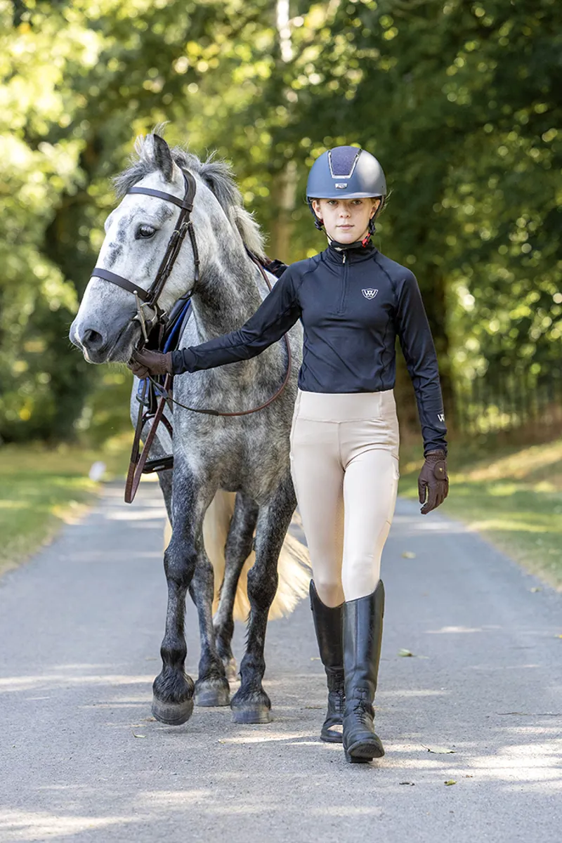 Woof Wear Young Rider Pro Tights Stone-1