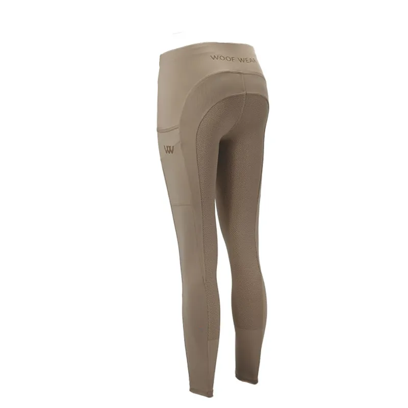 Woof Wear Young Rider Pro Tights Stone