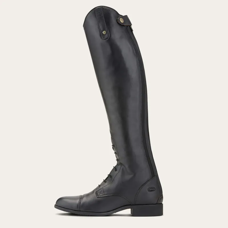 Ariat Men's Heritage Contour Field Zip Tall Riding Boot Black-2