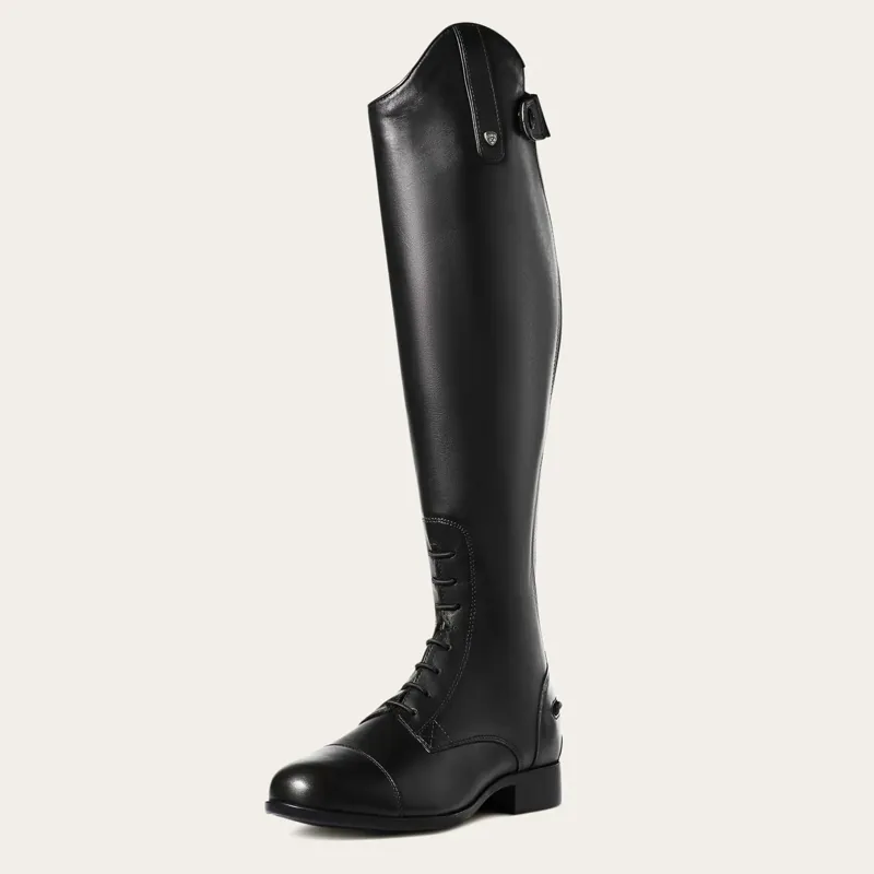 Ariat Women's Heritage Contour II Field Zip Tall Riding Boot Black