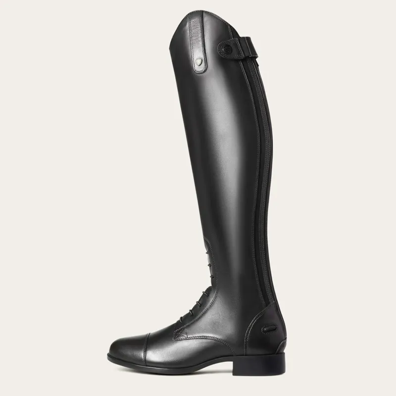 Ariat Women's Heritage Contour II Field Zip Tall Riding Boot Black-1