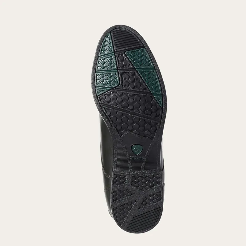 Ariat Women's Heritage Contour II Field Zip Tall Riding Boot Black-4