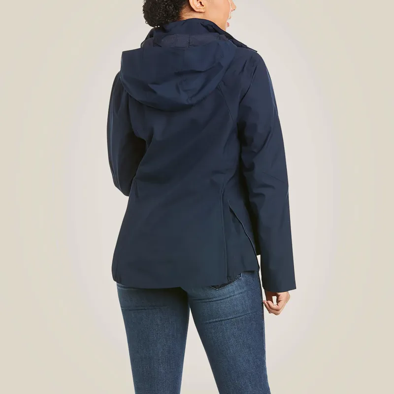 Ariat Women's Coastal Waterproof Jacket Navy-4