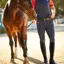 Ariat Mens Tri Factor Knee Patch Breech - Navy