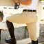 Ariat Mens Tri Factor Knee Patch Breech - Tan