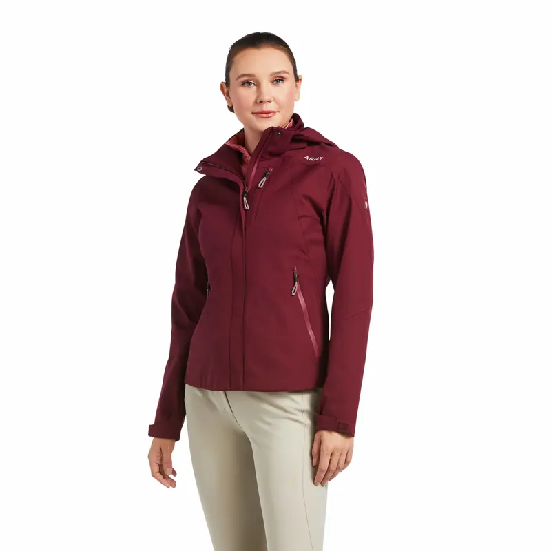 Ariat Womens Coastal H2O Jacket Zinfandel