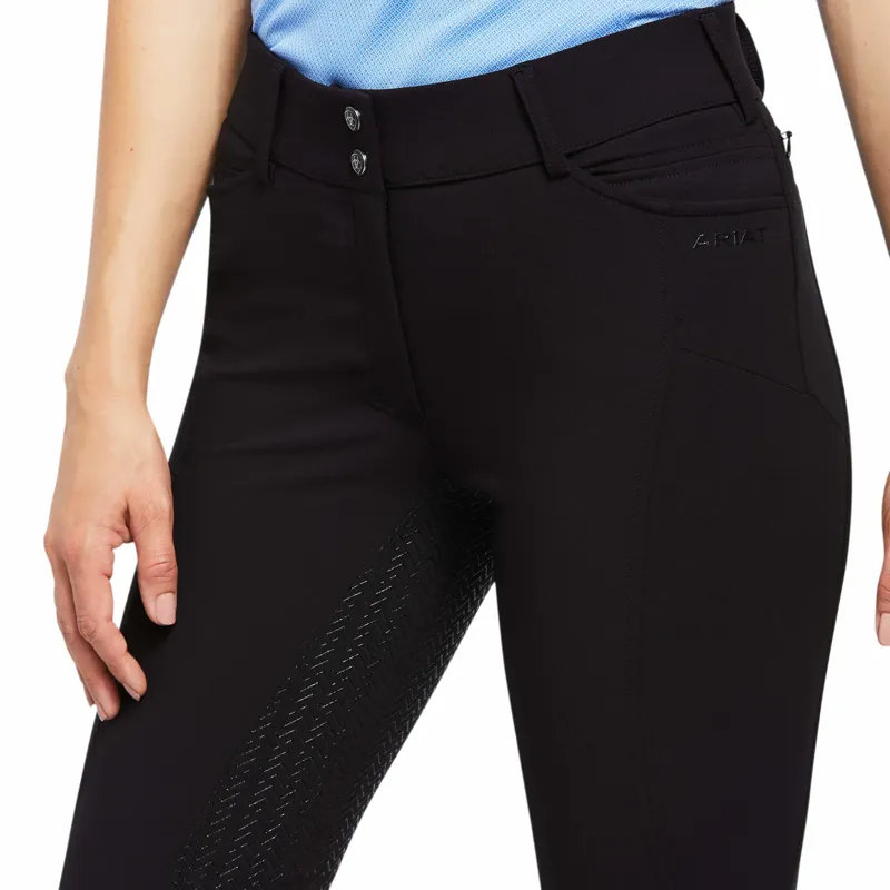 Ariat Ladies Prelude Full Seat Breeches - Black-1