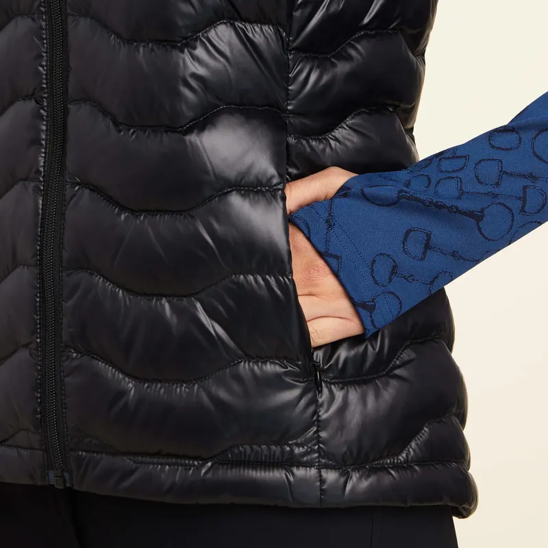 Ariat Womens Ideal Down Vest Black-2