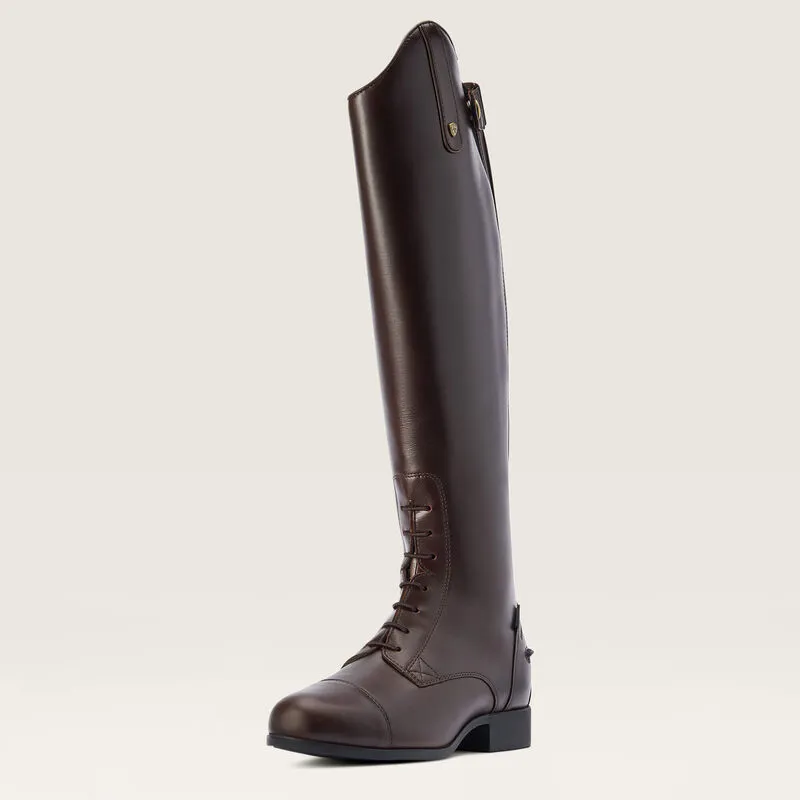 Ariat Women's Heritage Contour II Waterproof Insulated Tall Riding Boot Waxed Chocolate