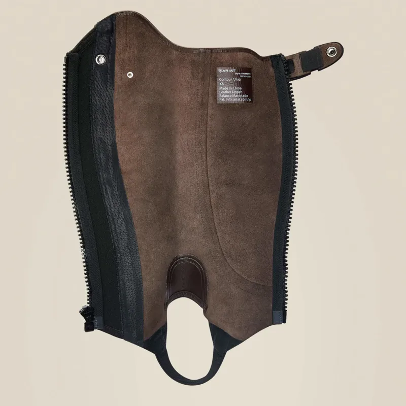 Ariat Heritage Contour Half Chap Light Brown-2