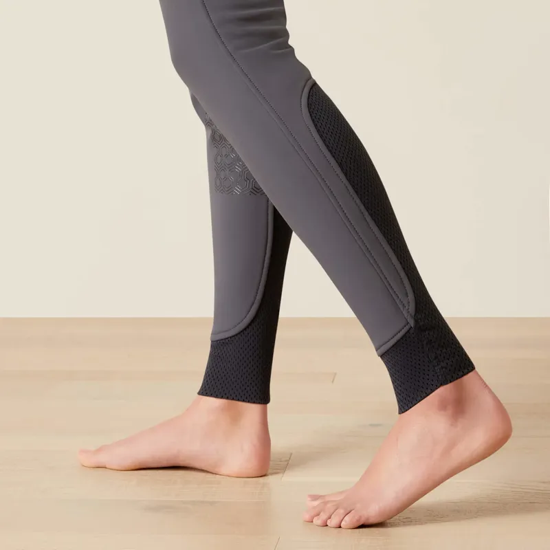 Ariat Women's Tri Factor Frost Insulated Full Seat Breeches - Ebony-5