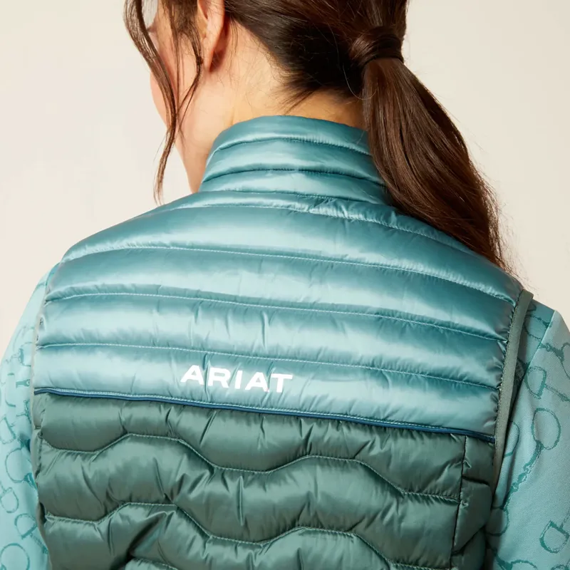 Ariat Womens Ideal Down Vest Iridescent Arctic-4