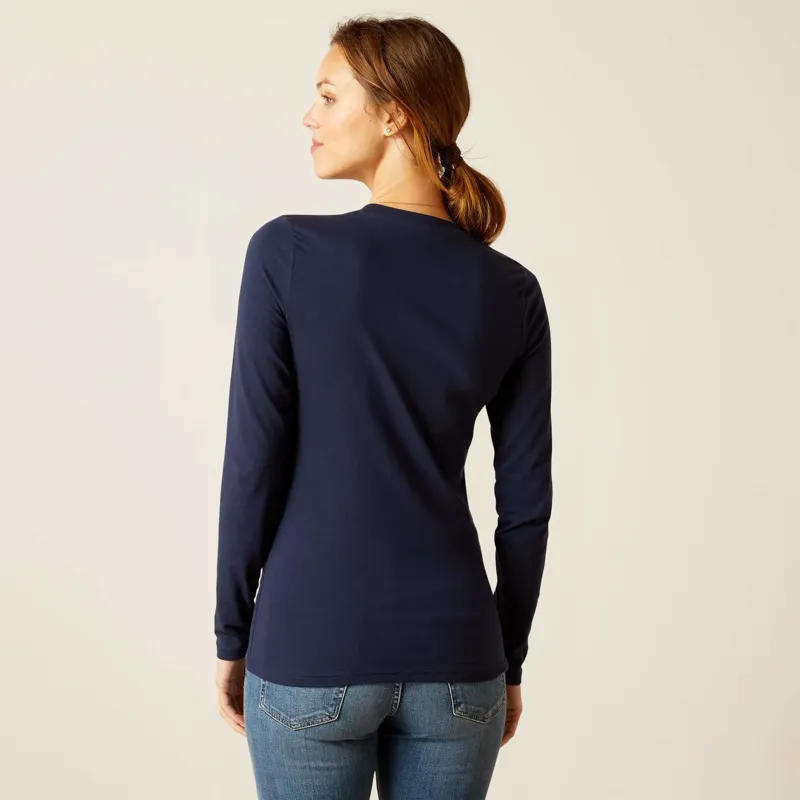 Ariat Women's Subtle T-Shirt Navy-1